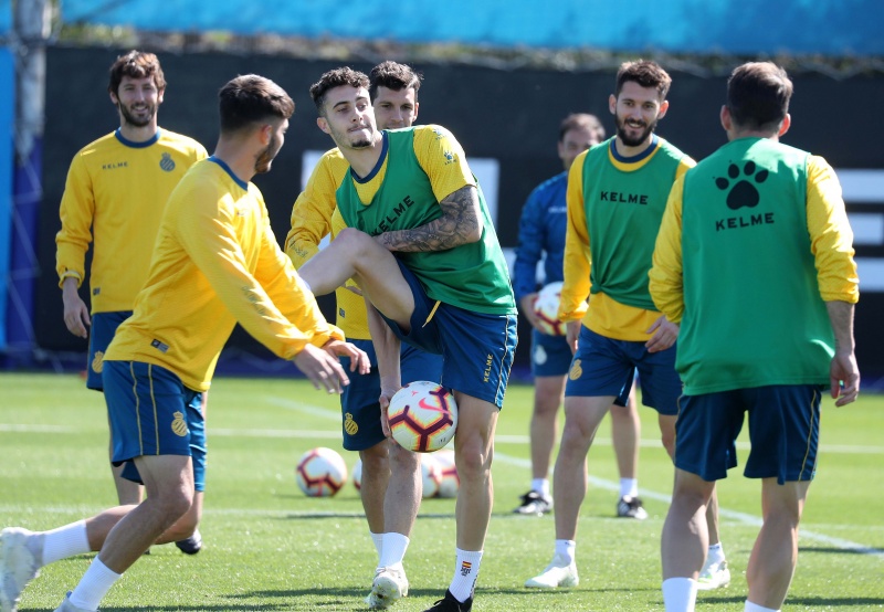 Última sesión en el RCDE Stadium