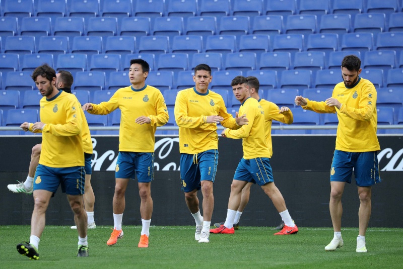 Entrenamiento en la Ciudad Deportiva