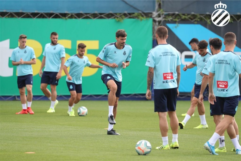 Entrenamiento en la CD Dani Jarque