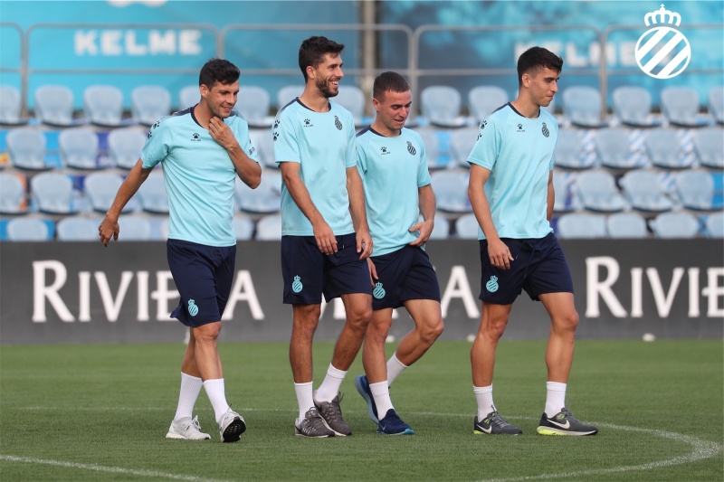 Sesión en el RCDE Stadium